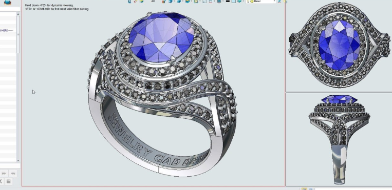 CAD micro pave